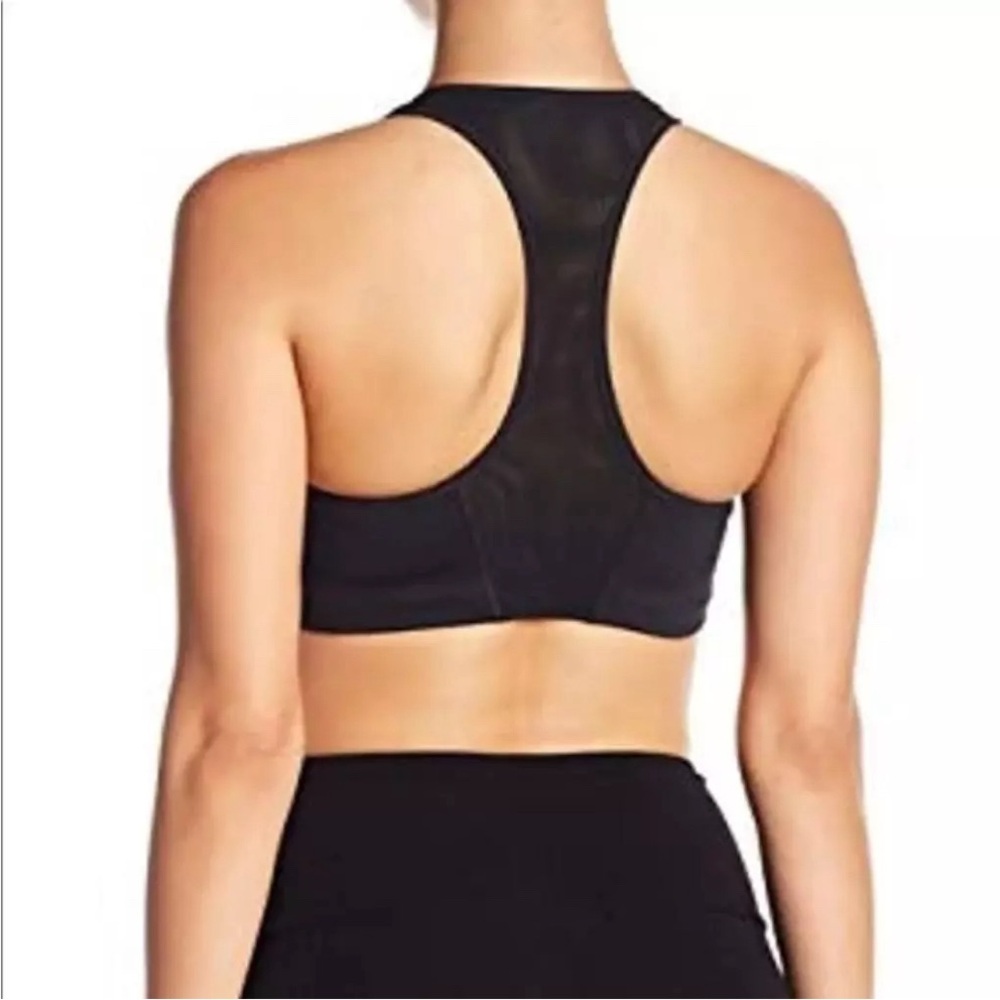 🆕 Nike Womens Victory Shape Black/White High Support Sports Bra ~ COPY ~ 1 LEFT - Picture 3 of 16